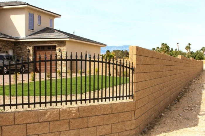 masonry fencing